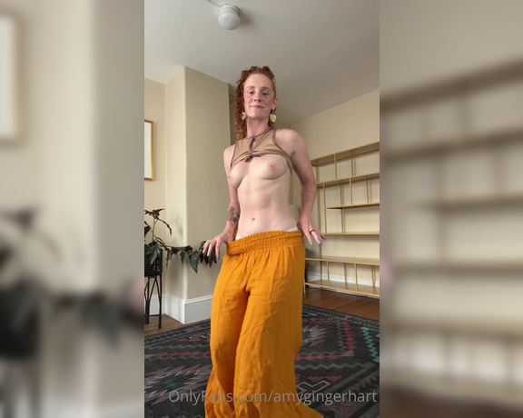 Amy Hart aka Amygingerhart OnlyFans - Happy dance )