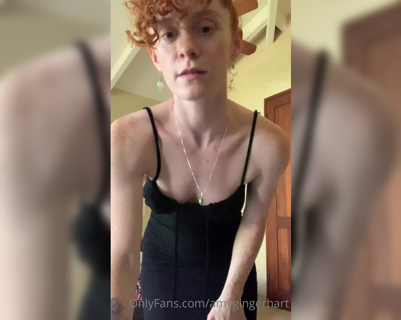 Amy Hart aka Amygingerhart OnlyFans - What do you think of my new little black dress