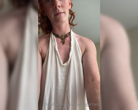 Amy Hart aka Amygingerhart OnlyFans - You don’t think this shirt is too provocative to wear in public do you Well either way, I’m wearing