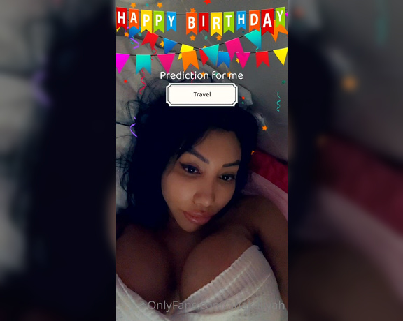 Anakaliyah OnlyFans - Its my birthday