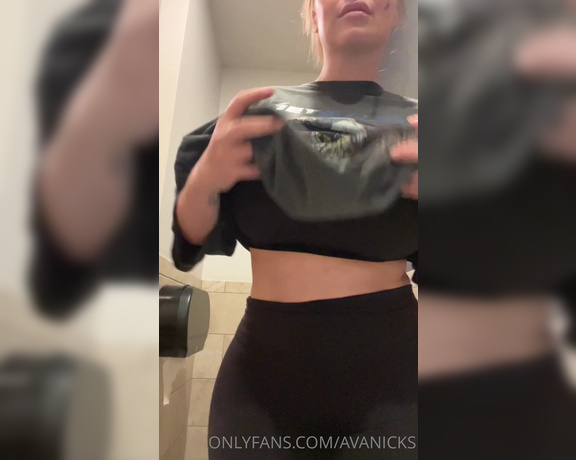 Ava Nicks aka Avanicks OnlyFans - Haven’t dropped a Titty gym bomb in awhile!!! New video upload coming tomorrowwww!