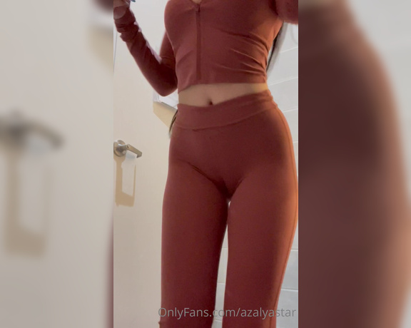 AZALYA aka Azalyastar OnlyFans - Got horny while I was out to eat w my crush so I had to take out my holes for you