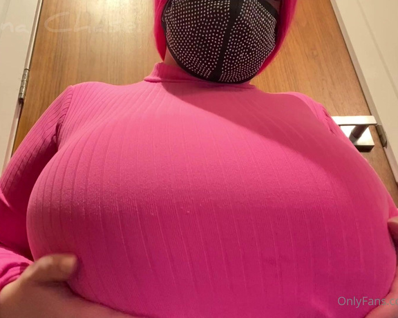 Chyna Chase aka Chynachase OnlyFans - Thanks for the luv , heres the clip of me oiling up my massive M cups!