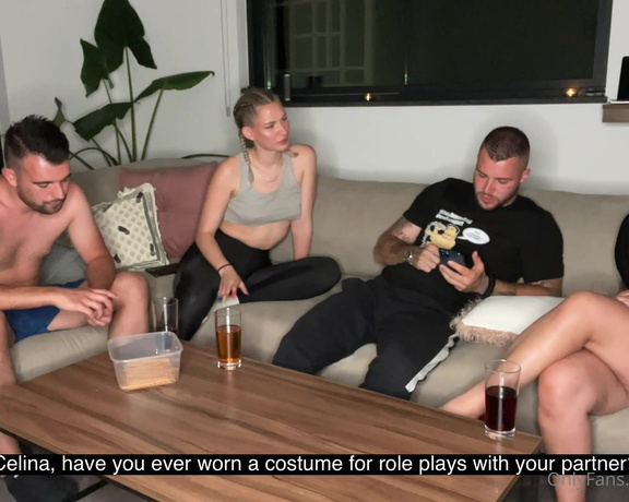 Kevin & Celina aka Kevandceli OnlyFans - Part 2 from the Game Night Truth or Dare with @stagazi & @ls dirtygerman Its start to getting