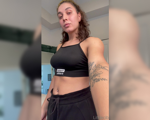 Littlecib OnlyFans - Post push day caged flex