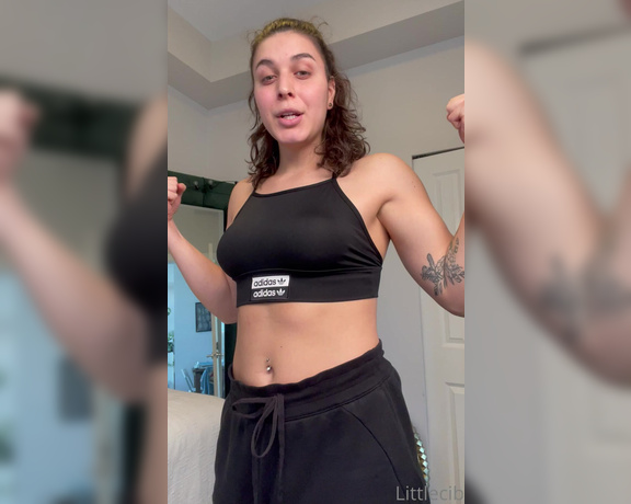 Littlecib OnlyFans - Post push day caged flex