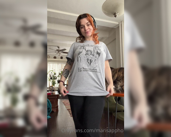 Mari Sappho aka Marisappho OnlyFans - Are you back to reality or still on vacation I don’t want to do house chores but I think they could