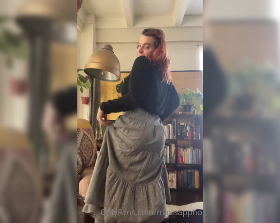 Mari Sappho aka Marisappho OnlyFans - Can you tell I’ve got that cake even in a long dress