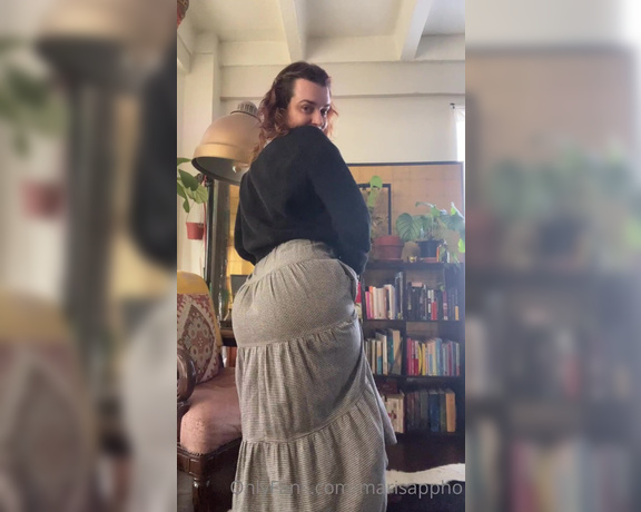 Mari Sappho aka Marisappho OnlyFans - Can you tell I’ve got that cake even in a long dress