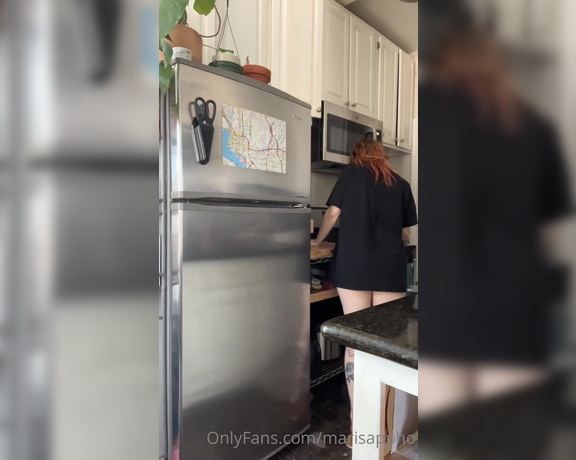 Mari Sappho aka Marisappho OnlyFans - Let’s make some coffee! Also I wish I had captions on here