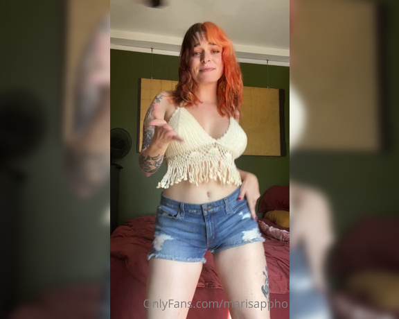 Mari Sappho aka Marisappho OnlyFans - Just in a silly little mood so I thought I’d do a silly little dance for you