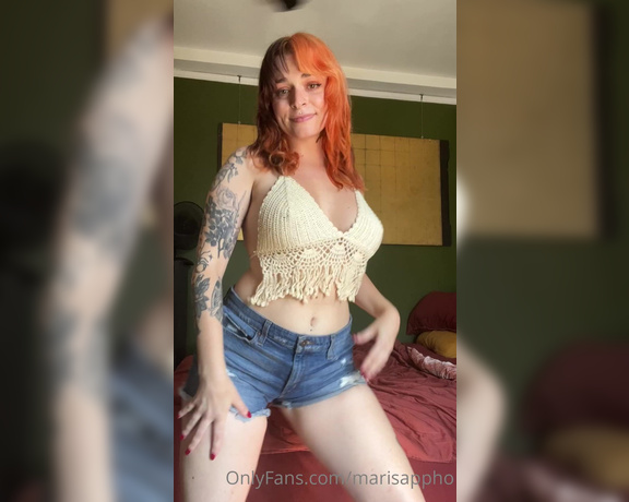 Mari Sappho aka Marisappho OnlyFans - Just in a silly little mood so I thought I’d do a silly little dance for you