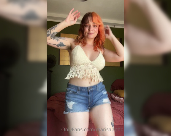 Mari Sappho aka Marisappho OnlyFans - Just in a silly little mood so I thought I’d do a silly little dance for you