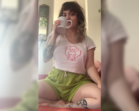 Mari Sappho aka Marisappho OnlyFans - Dance, dance electric with me this lazy Saturday morning Fun fact I embroidered this shirt