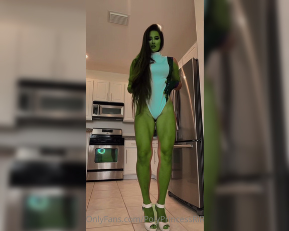 Marie Temara aka Marietemara OnlyFans - Highly requested She Hulk cosplay more to cum #giantess
