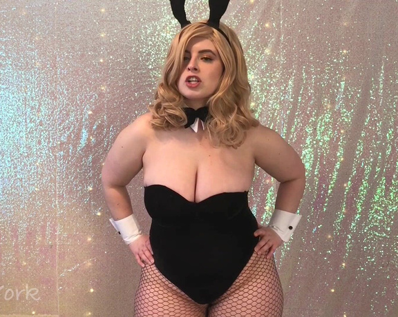 Bea York Bossy Bunny Tells You How To Jerk Off