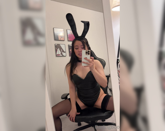 Darling Boo aka Darlingboo OnlyFans - [dirty talking] Bunny Boo encourages you to cum ) …missed you too btw Is this enough for you to