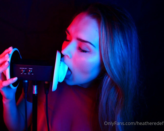 Heatheredeffect OnlyFans Leaked  - Mini ear eating  full version + other exclusive ASMR is on my Patreon