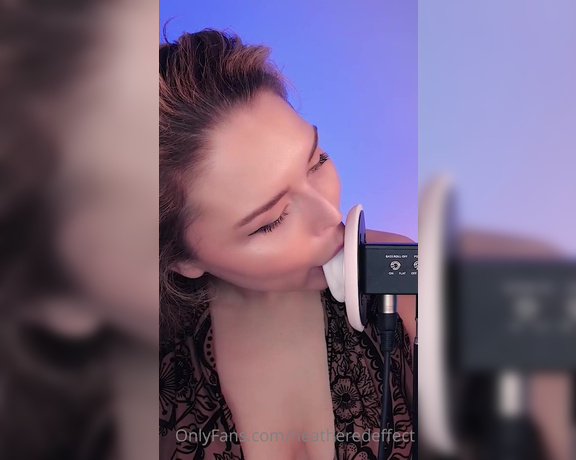 Heatheredeffect OnlyFans Leaked  - Mini ear eating for my ASMR lovers!