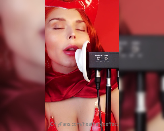 Heatheredeffect OnlyFans Leaked  - Mini Scarlet Witch Ear Eating