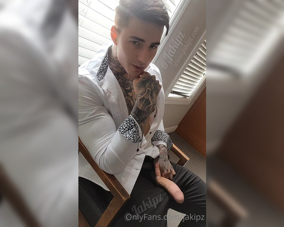 Jakipz OnlyFans - I dont think yall are ready for this one  Sending out this full dressed up, dirty talking cum