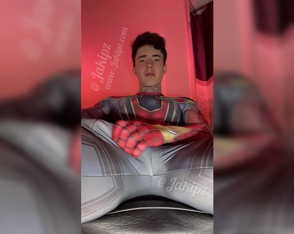 Jakipz OnlyFans - Here are a few clips from the Teasy Spidey Cum Exclusive Ill be sending out tomorrow, this one was