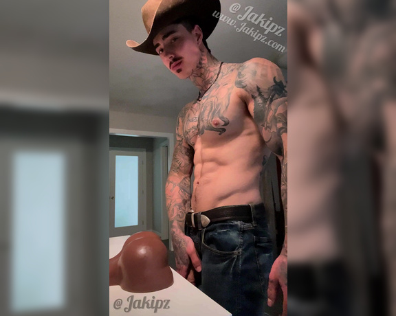 Jakipz OnlyFans - Here are a few little clips from my Cowboy Toy Cum Exclusive Ill be sending out tomorrow in the