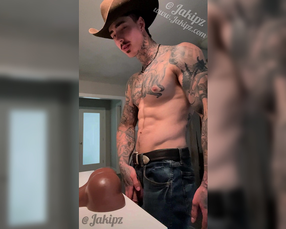 Jakipz OnlyFans - Here are a few little clips from my Cowboy Toy Cum Exclusive Ill be sending out tomorrow in the