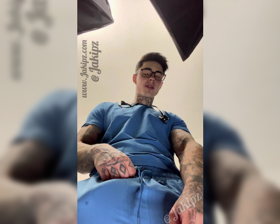 Jakipz OnlyFans - Nurse Jake is back with a brand new pair of scrubs to take care of you this week  So here are