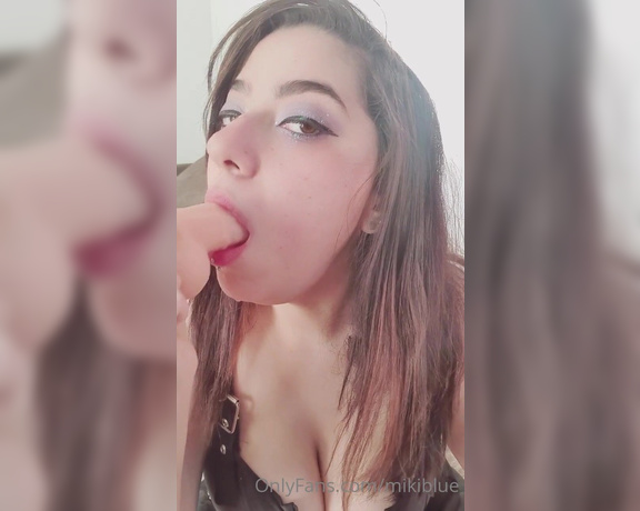 Miki blue aka Mikiblue OnlyFans - [500] can I try this with you next time
