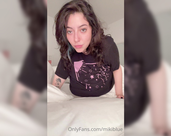 Miki blue aka Mikiblue OnlyFans - Hey! Wake up and see my tits!