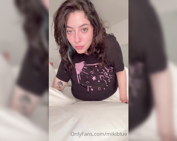 Miki blue aka Mikiblue OnlyFans - Hey! Wake up and see my tits!