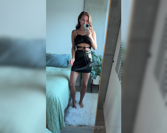 Piper Quinn OnlyFans aka Piper_quinn - This was my outfit that I went out in the other night! Ill make a video soon to tell you all about