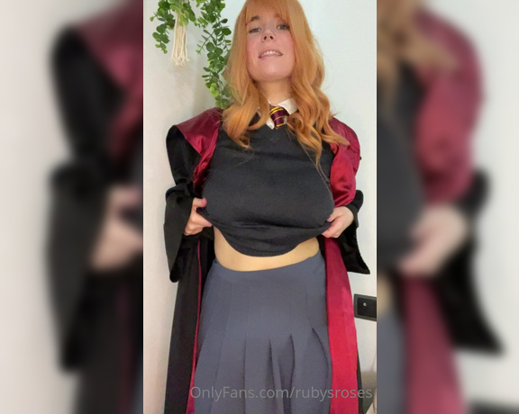 Rubysroses OnlyFans - A couple vids of me fooling around in my most recent cosplay 1