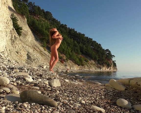RoleplaysCouples - Travel blogger and Bulgarian nudist girl Backstage #RoleplaysCouples