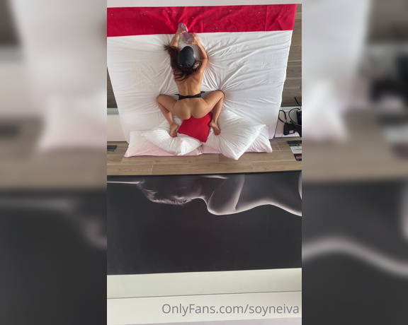 Soy Neiva aka Soyneiva OnlyFans - I woke up HORNY papi I cant wait to have FUN with YOU and to PLAY with my BIGGEST TRANSPARENT DI
