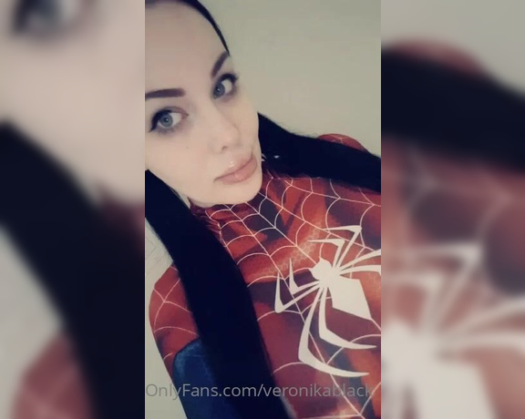 Veronika Black aka Veronikablack OnlyFans - Hi and cute spider girl outfit )