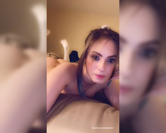 Tabby Ridiman onlyfans - Tabs24x7 OnlyFans - Some nakie spit play and finger sucks in bed to bless your dreams tonight