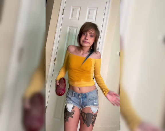 Tabby Ridiman onlyfans - Tabs24x7 OnlyFans - Have you ever wanted to see a girl in a wet shirt dance and makeout with a potato Well your prayers