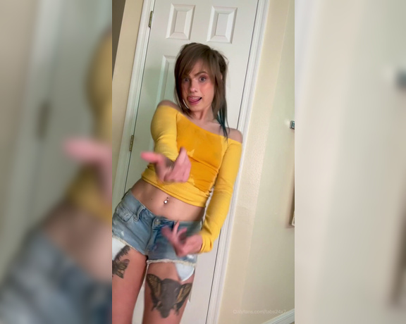 Tabby Ridiman onlyfans - Tabs24x7 OnlyFans - Have you ever wanted to see a girl in a wet shirt dance and makeout with a potato Well your prayers