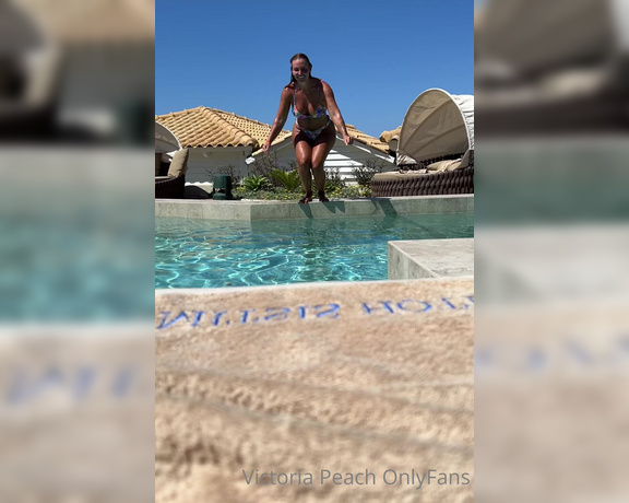 Victoria Peach  aka Victoria_peach OnlyFans - I’ve been asked to post more bikini videos so here you are! There’s a few for you  I hope you’re 3