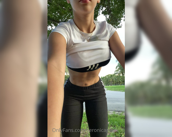 Veronica Perasso aka Veronicaperasso OnlyFans - Let’s go to the park and do cardio