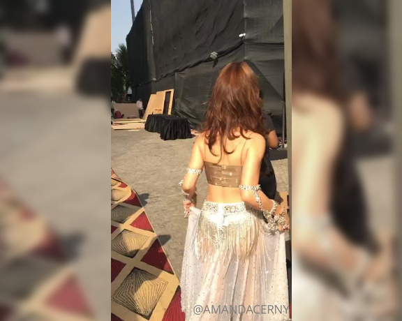 Amanda Cerny aka Amandacerny OnlyFans - I landed in india and had 2 days to learn this entire new Bollywood dance for the very first time 2
