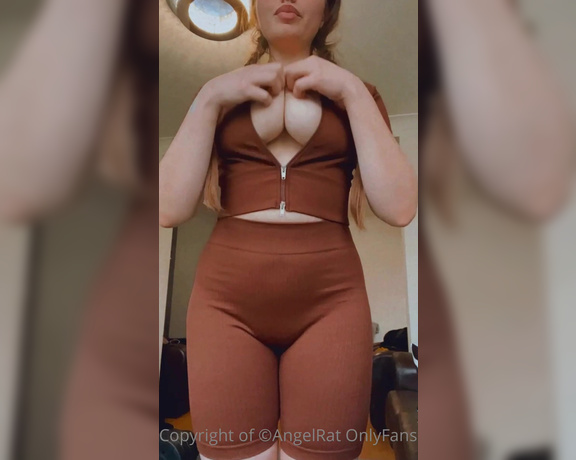 Angelrat OnlyFans - I wish you were ripping this off me in the gym instead