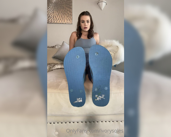 Ivory Soles aka Ivorysoles OnlyFans - Flip flop quickie I know you like flip flops enough to have a quickie for them