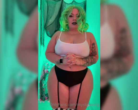 Mysticbeing OnlyFans - Day 4 of 31 days of Halloween! Beetlejuice strip tease! I need you to say beetlejuice 3 times!!!