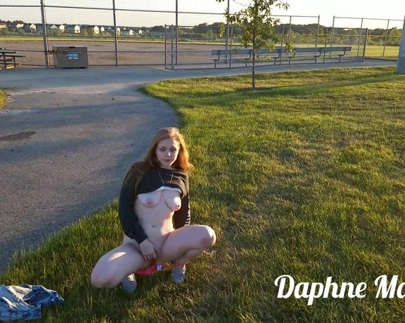 Daphnemadison Free Redhead Public Nudity At The Park