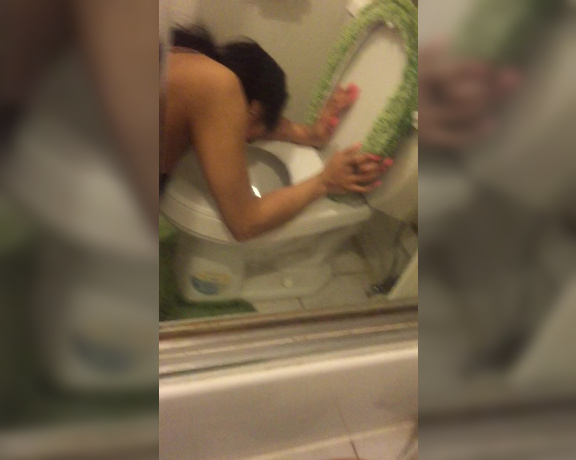 Daddy Slave Pregnant Wife Toilet Fetish