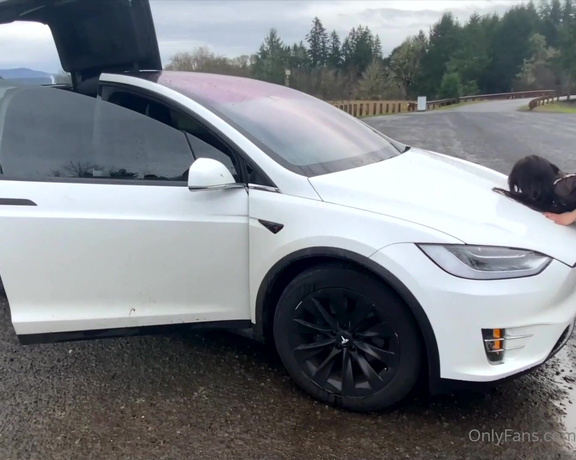 Neversatisfiedxo OnlyFans - FOR SALE VIDEO 6 ROADTRIP WITH BBC BULL CUCKOLD DRIVES TESLA WHILE GF FUCKED IN BEACKSEAT ! Its over