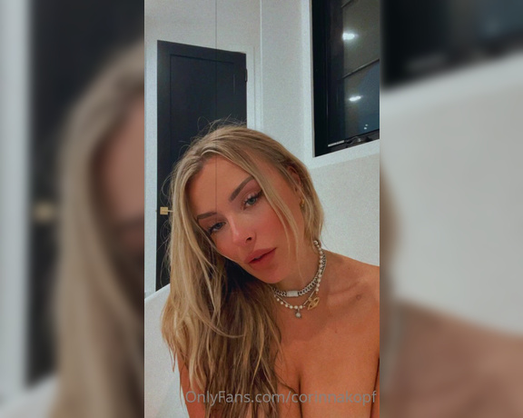 Corinna Kopf aka Corinnakopf OnlyFans - Trying to take more videos for you babies